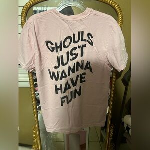 Pink comfort colors Halloween t-shirt